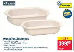 Makro ZAPÉKACÍ PEKÁČ BISTRO CHIC nabídka