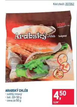 Makro Arabský chléb nabídka