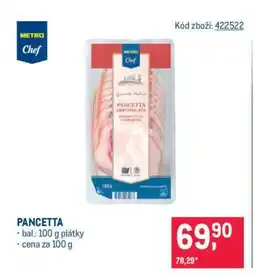 Makro Pancetta nabídka