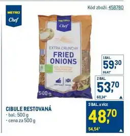 Makro CIBULE RESTOVANÁ nabídka