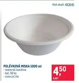 Makro POLÉVKOVÁ MISKA 1000 ml nabídka
