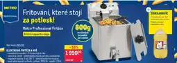 Makro ELEKTRICKÁ FRITÉZA A KOŠ nabídka