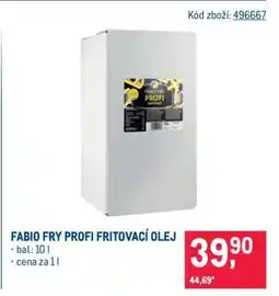 Makro FABIO FRY PROFI FRITOVACÍ OLEJ nabídka