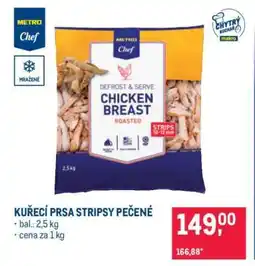 Makro KUŘECÍ PRSA STRIPSY PEČENÉ nabídka