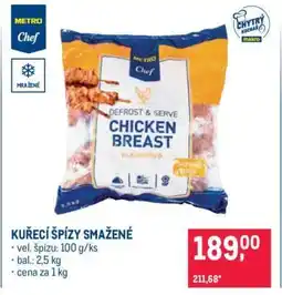 Makro Kuřecí špízy smažené nabídka