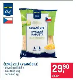 Makro ČESKÉ ZELÍ KYSANÉ BÍLÉ nabídka