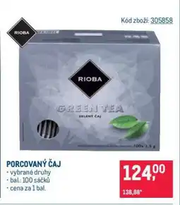 Makro PORCOVANÝ ČAJ nabídka