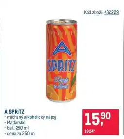 Makro A Spritz nabídka