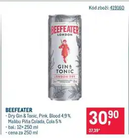 Makro Beefeater nabídka