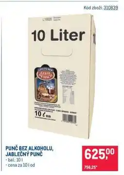 Makro PUNČ BEZ ALKOHOLU, JABLEČNÝ PUNČ nabídka