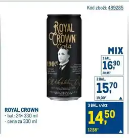 Makro Royal Crown nabídka