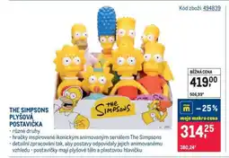 Makro THE SIMPSONS PLYŠOVÁ POSTAVIČKA nabídka