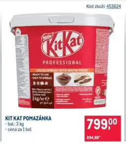 Makro KIT KAT POMAZÁNKA nabídka