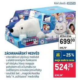Makro ZÁCHRANÁŘSKÝ MEDVĚD nabídka