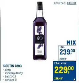 Makro Routin 1883 nabídka