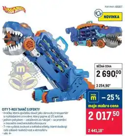 Makro CITY T-REX TAHÁČ S EFEKTY nabídka