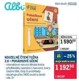 Makro KOUZELNÉ ČTENÍ TUŽKA 2.0 + POHÁDKOVÉ UČENÍ nabídka