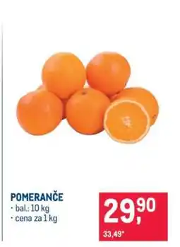 Makro Pomeranče nabídka