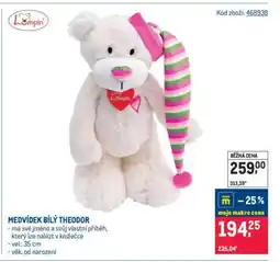 Makro MEDVÍDEK BÍLÝ THEODOR nabídka