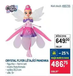 Makro CRYSTAL FLYER LÉTAJÍCÍ PANENKA nabídka