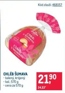Makro Chléb Šumava nabídka