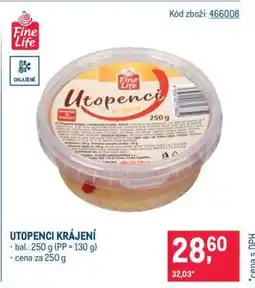 Makro Utopenci krájení nabídka