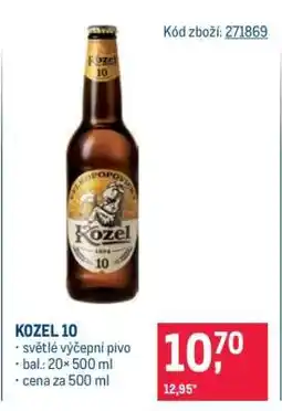 Makro KOZEL 10° nabídka