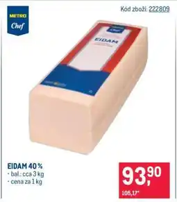 Makro Eidam 40 % nabídka