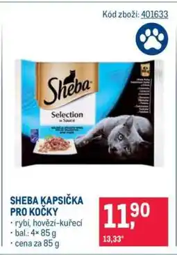 Makro Sheba Kapsička pro kočky nabídka