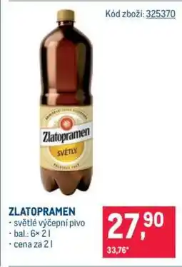 Makro Zlatopramen nabídka