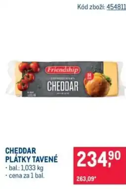 Makro Cheddar plátky tavené nabídka