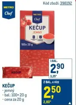 Makro Kečup nabídka