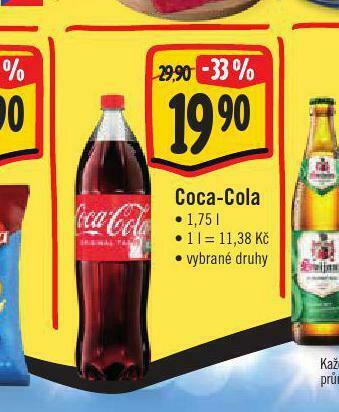 Jip Coca cola 1,75l nabídka