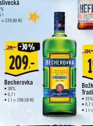 Jip Becherovka nabídka