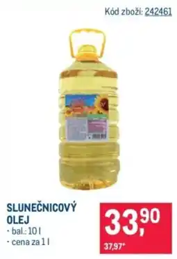 Makro Slunečnicový olej nabídka