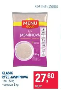 Makro Klasik ryže jasmínová nabídka