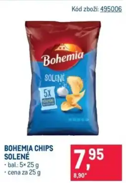Makro Bohemia chips solené nabídka