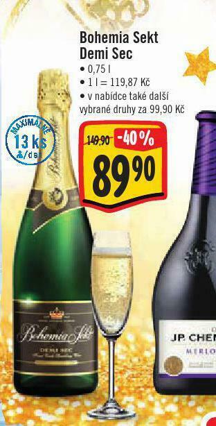 Jip Bohemia sekt nabídka