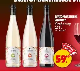 Penny Market Svatomartinské vinium nabídka