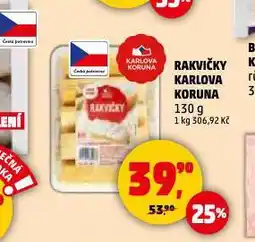 Penny Market Rakvičky karlova koruna nabídka