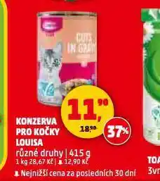 Penny Market Louisa konzerva pro kočky nabídka