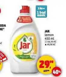 Penny Market Jar prostředek na mytí nádobí nabídka