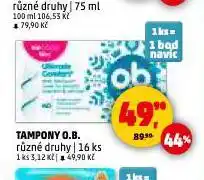 Penny Market O.b. tampony nabídka