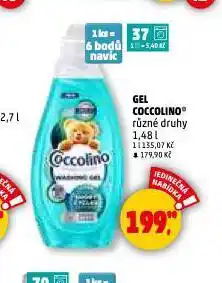 Penny Market Coccolino prací gel nabídka
