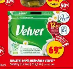 Penny Market Velvet toaletní papír nabídka