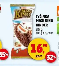 Penny Market Tyčinka kinder maxi king nabídka