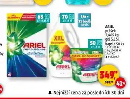 Penny Market Ariel prací prostředek nabídka