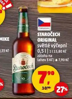 Penny Market Pivo staročech nabídka