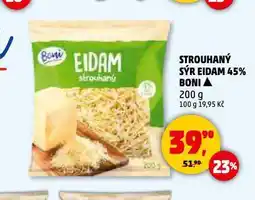 Penny Market Strouhaný sýr eidam 45% boni nabídka