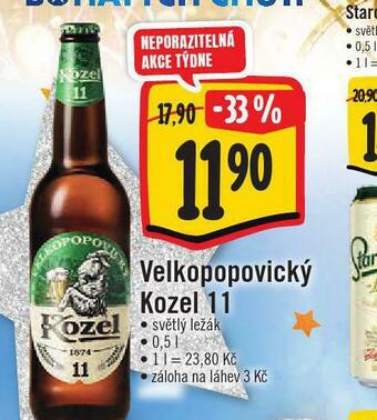 Jip Pivo velkopopovický kozel 11 nabídka
